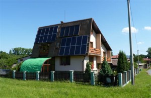 Solar Panel House