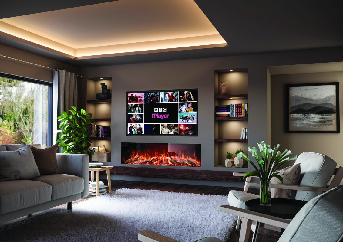Solution LUX 175 Front Facing in Media Wall Solution LUX 175 Front Facing in Media Wall